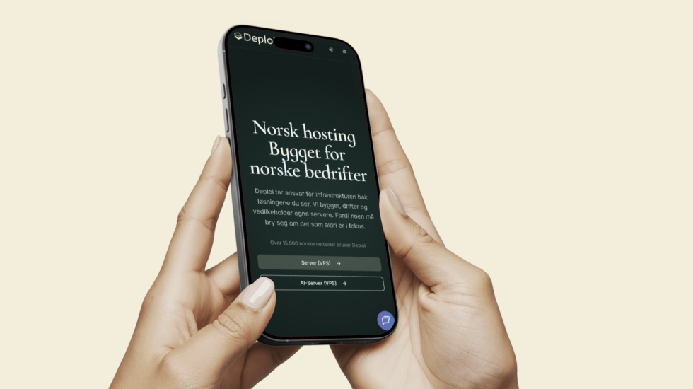 Vi startet med kundereisen